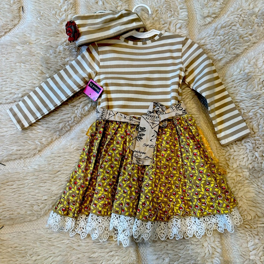 Mustard pie size 18 month girls dress